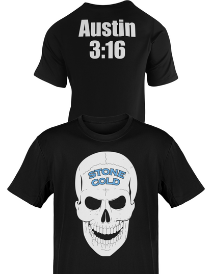 Stone Cold Steve Austin 3:16 Skull Legends Collection T-shirt