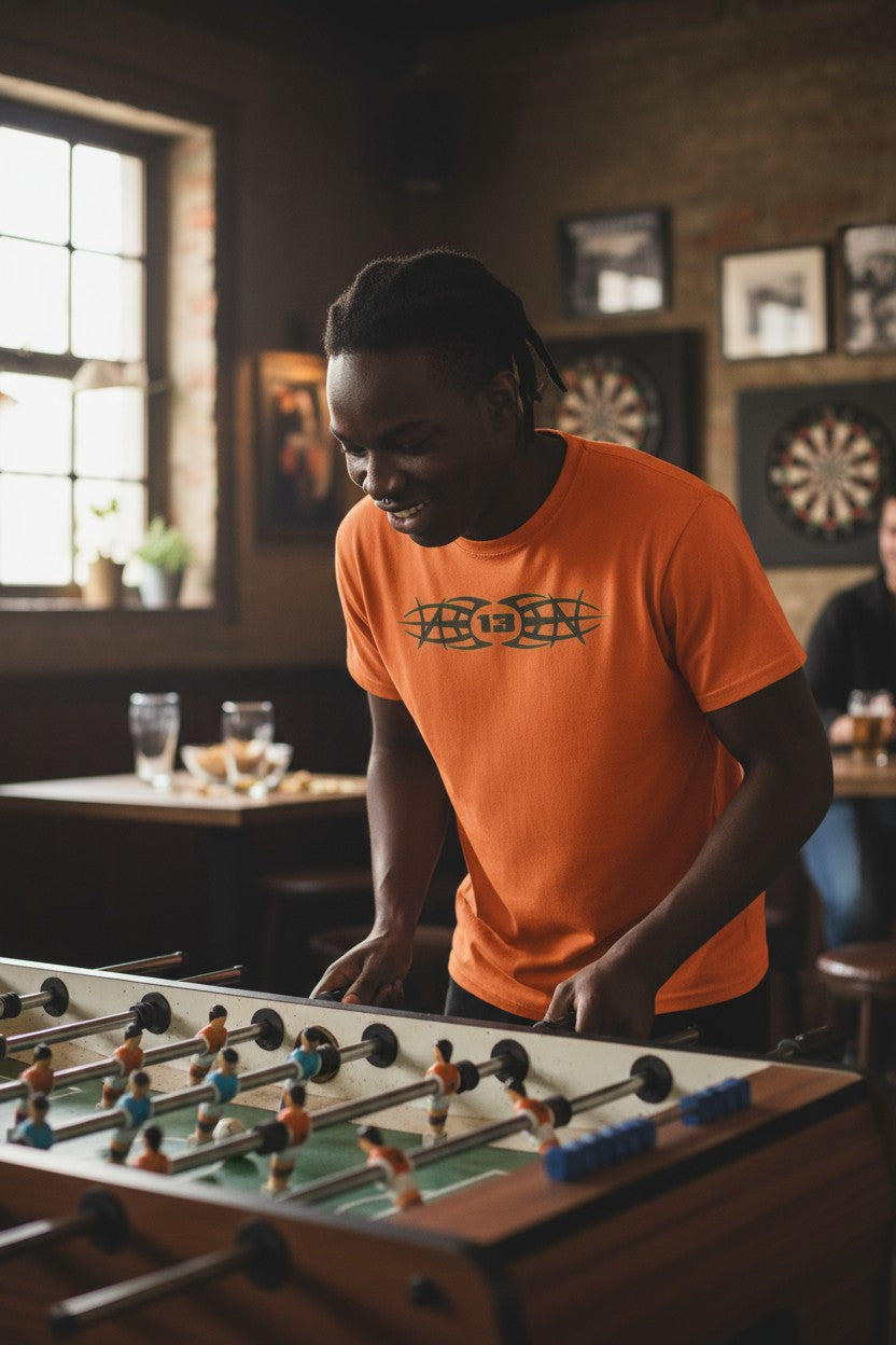 Tazz Mood About to Change Orange T-shirt