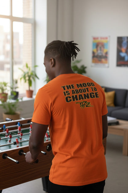 Tazz Mood About to Change Orange T-shirt