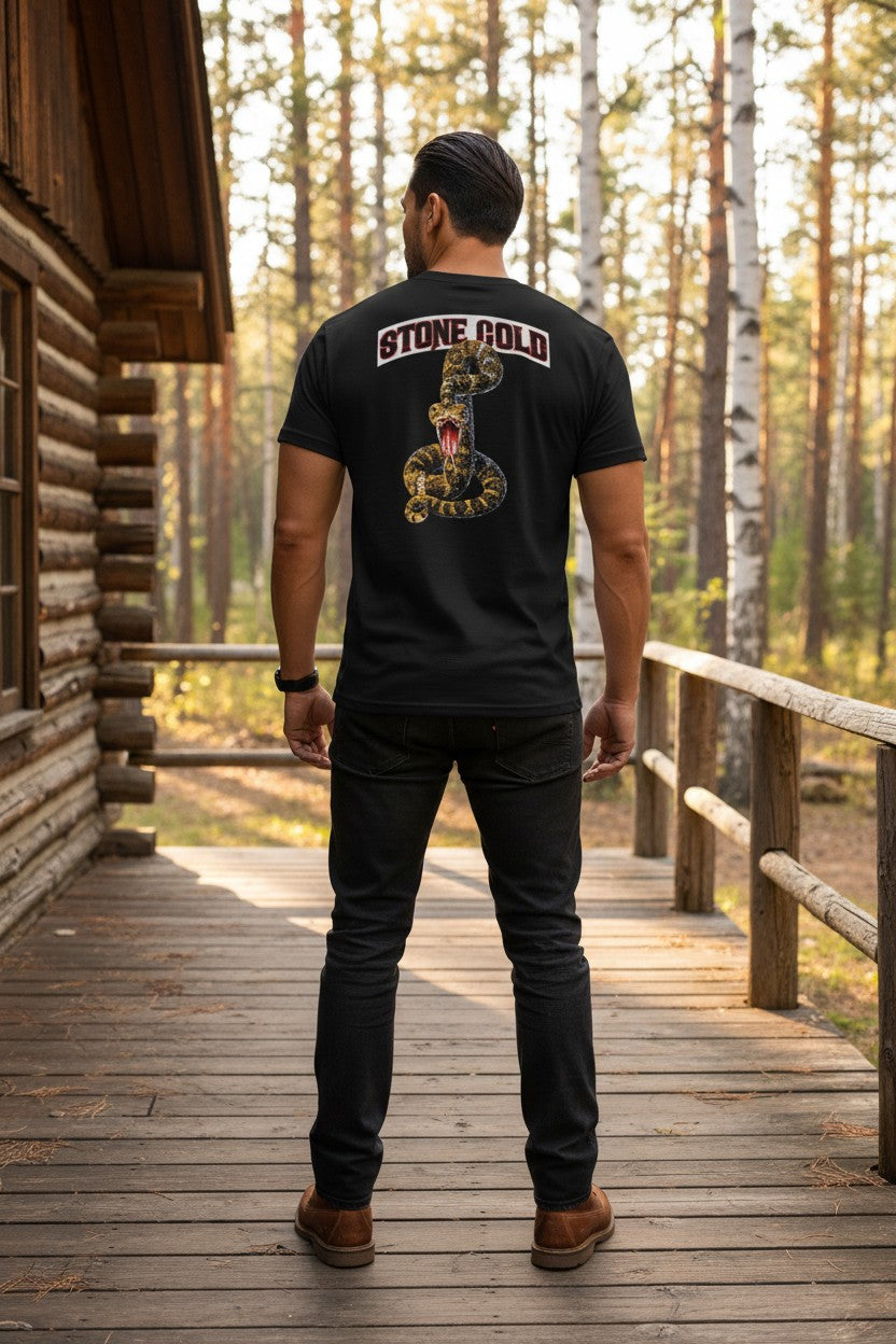 Stone Cold Steve Austin Do Unto Others Rattlesnake Mens T-shirt