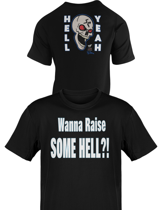 Stone Cold Steve Austin Hell Yeah Skull T-shirt
