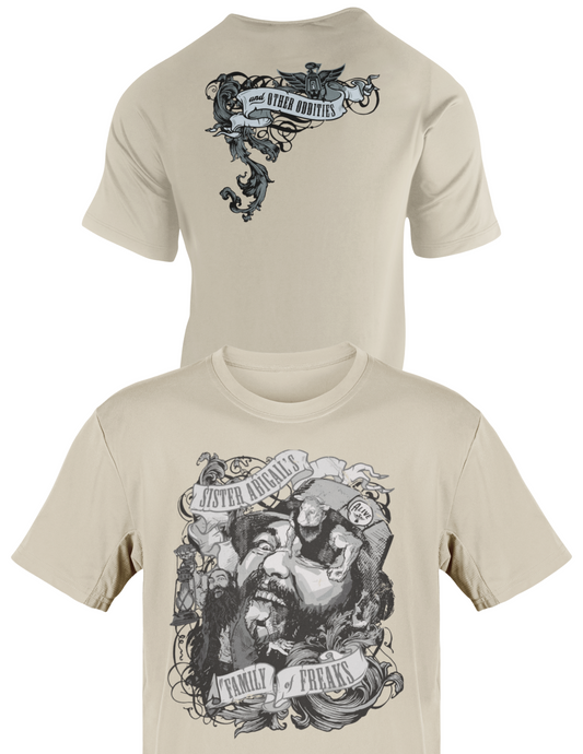 Bray Wyatt Family of Freaks Sister Abigail Tan T-shirt