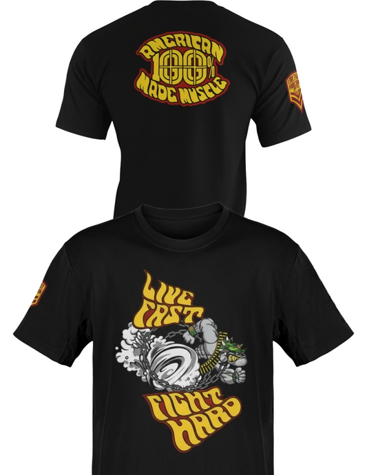 John Cena Live Fast Fight Hard American Made T-shirt