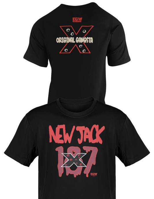 New Jack ECW 187 Original Gangsta T-shirt