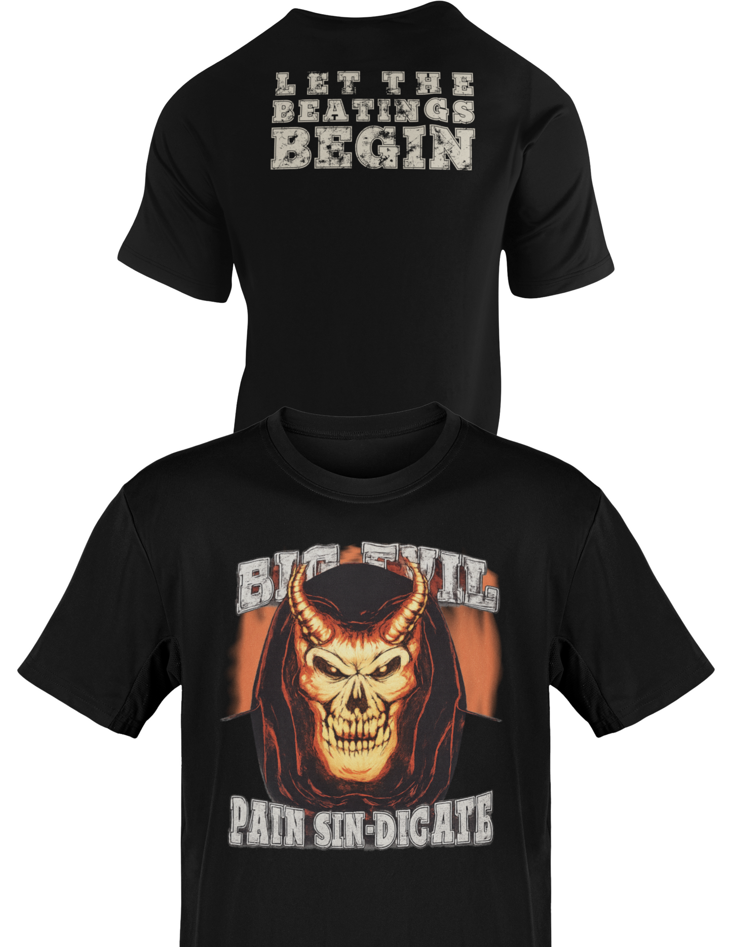 Undertaker Big Evil Pain Sindicate Let Beatings Begin T-shirt