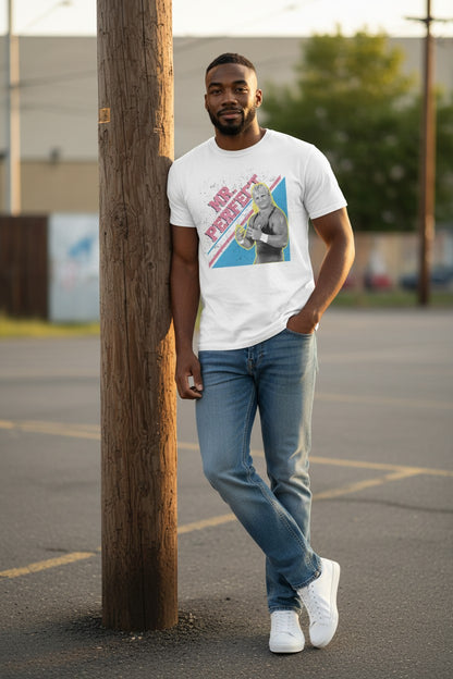 Mr Perfect Curt Hennig White T-shirt