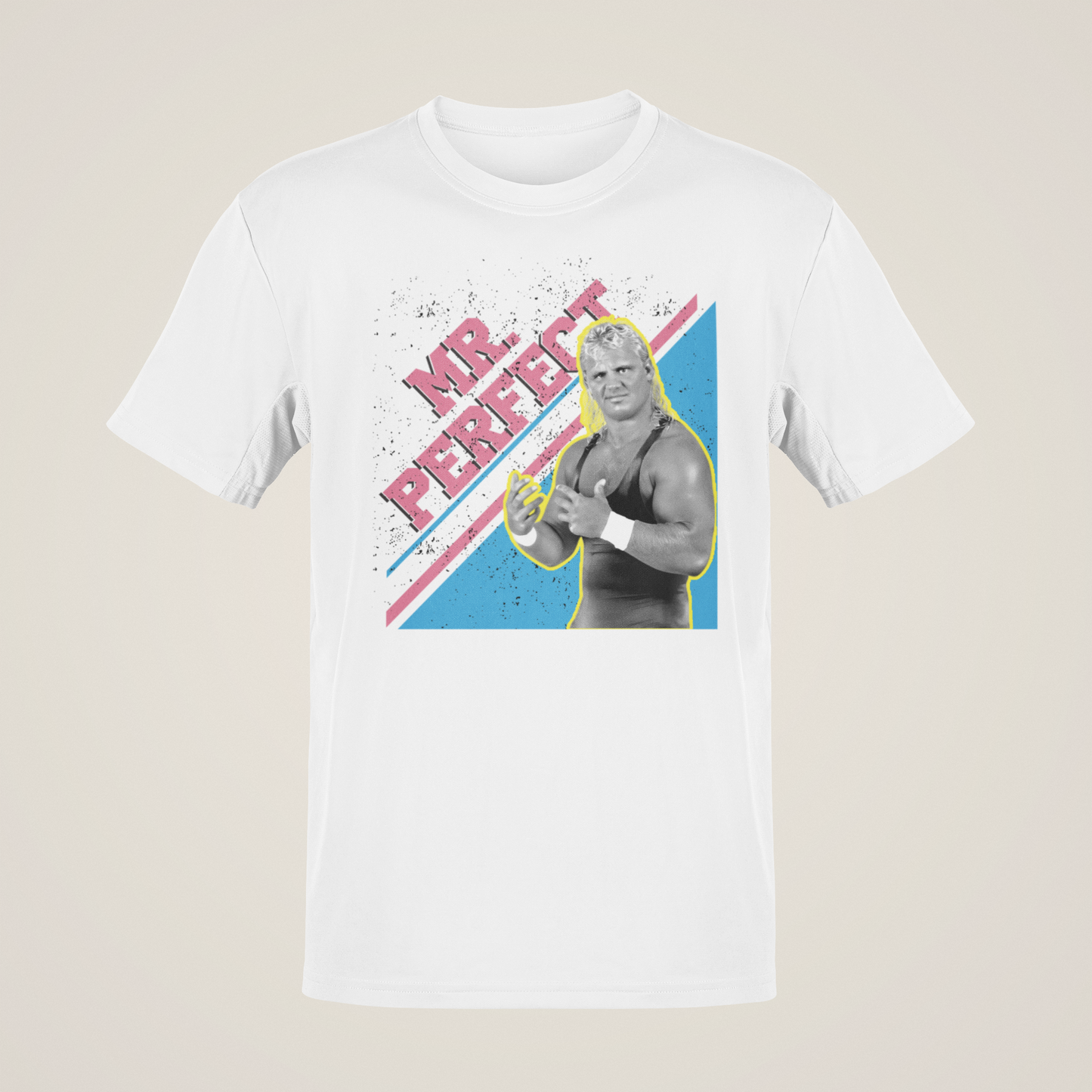 Mr Perfect Curt Hennig White T-shirt