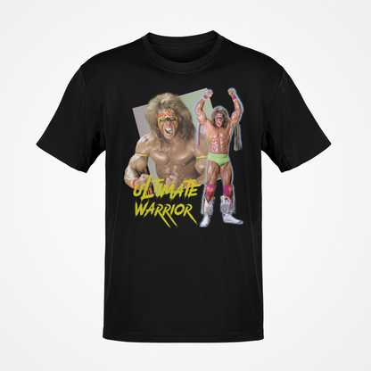 Ultimate Warrior Victory Pose WWE Mens T-shirt