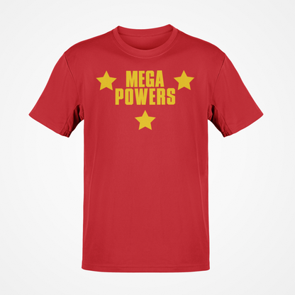 Hulk Hogan Randy Savage Mega Powers Mens Red T-shirt