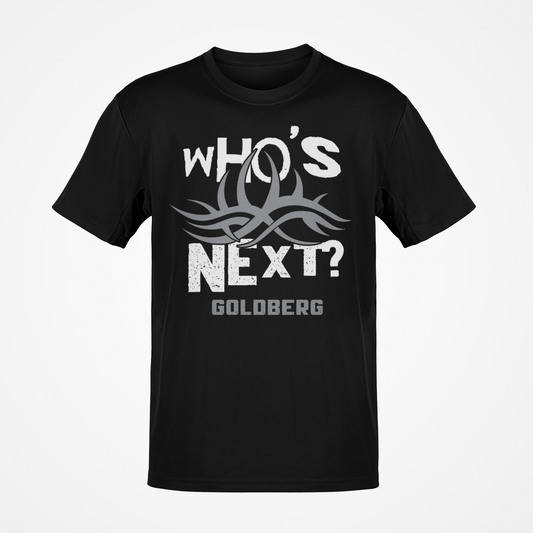 Bill Goldberg Who's Next Graffiti WWE Mens T-shirt