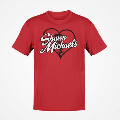 Shawn Michaels Heartbreak Kid HBK Mens Red T-shirt