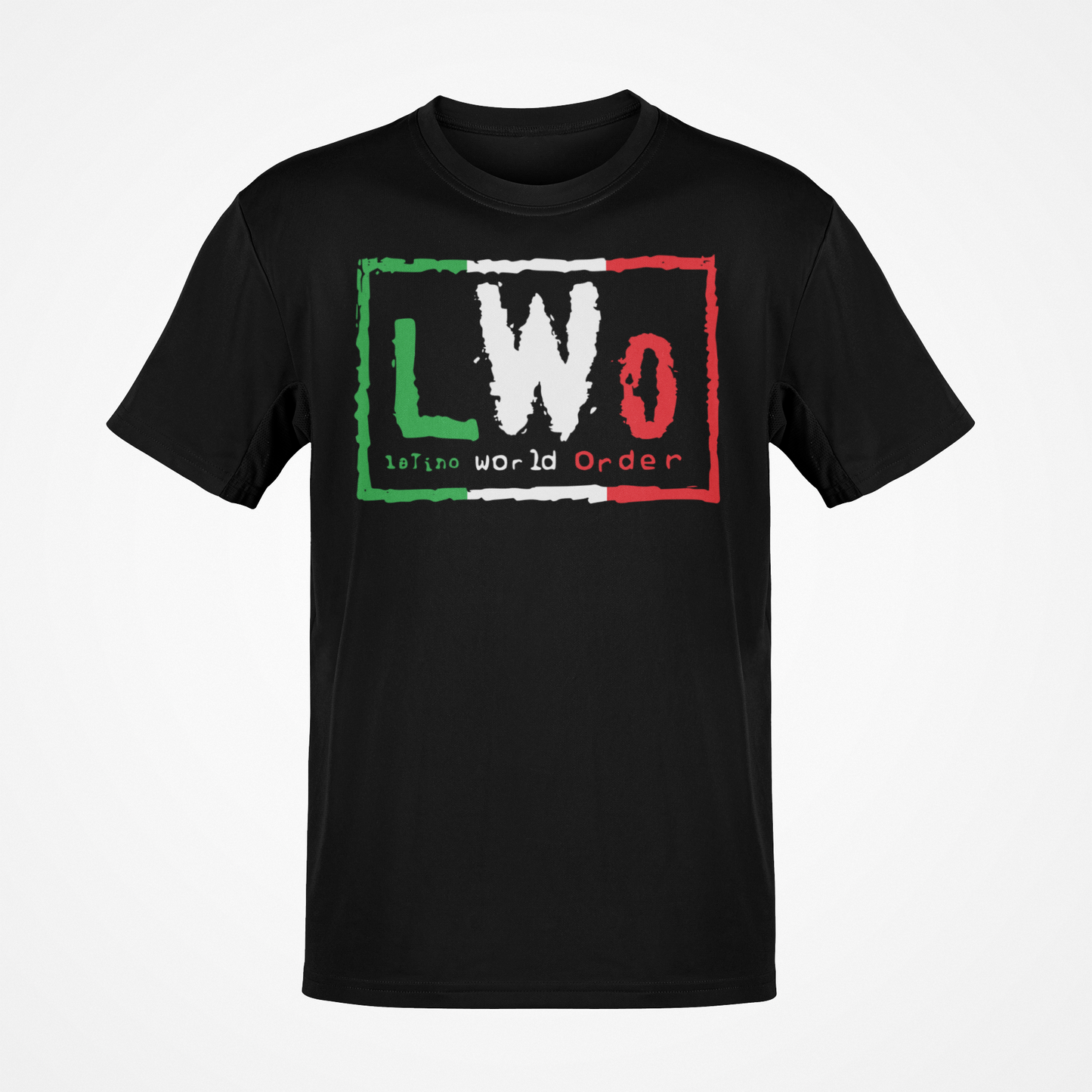 LWO Latino World Order Mens Black T-shirt