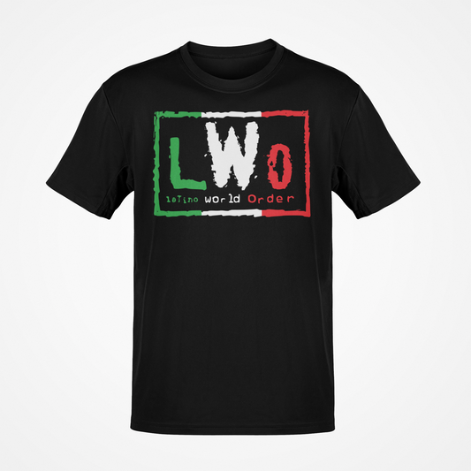 LWO Latino World Order Mens Black T-shirt