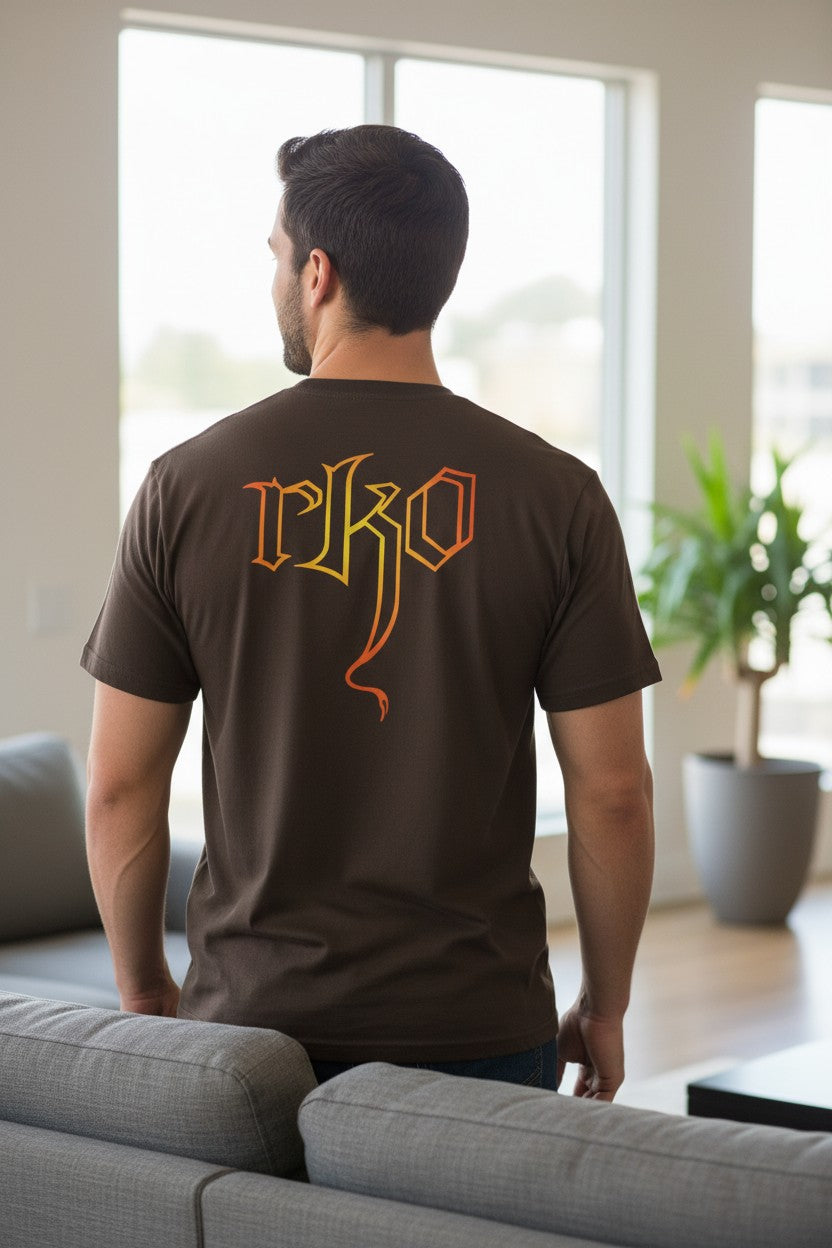 Randy Orton RKO Viper Brown Mens T-shirt