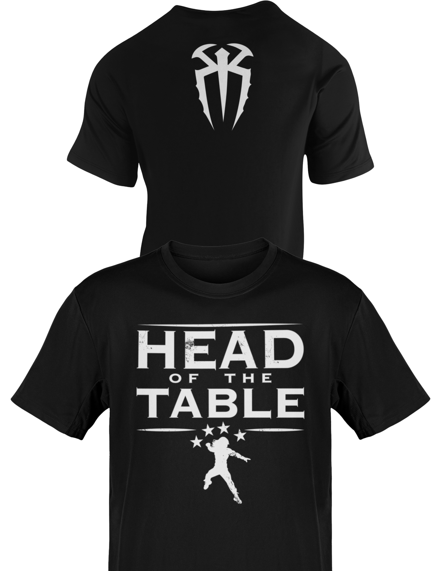 Roman Reigns Head of the Table Mens Black T-shirt
