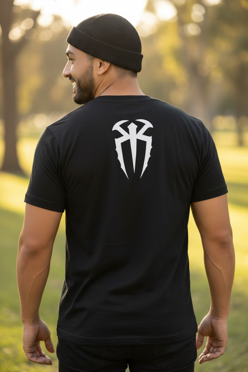 Roman Reigns Head of the Table Mens Black T-shirt