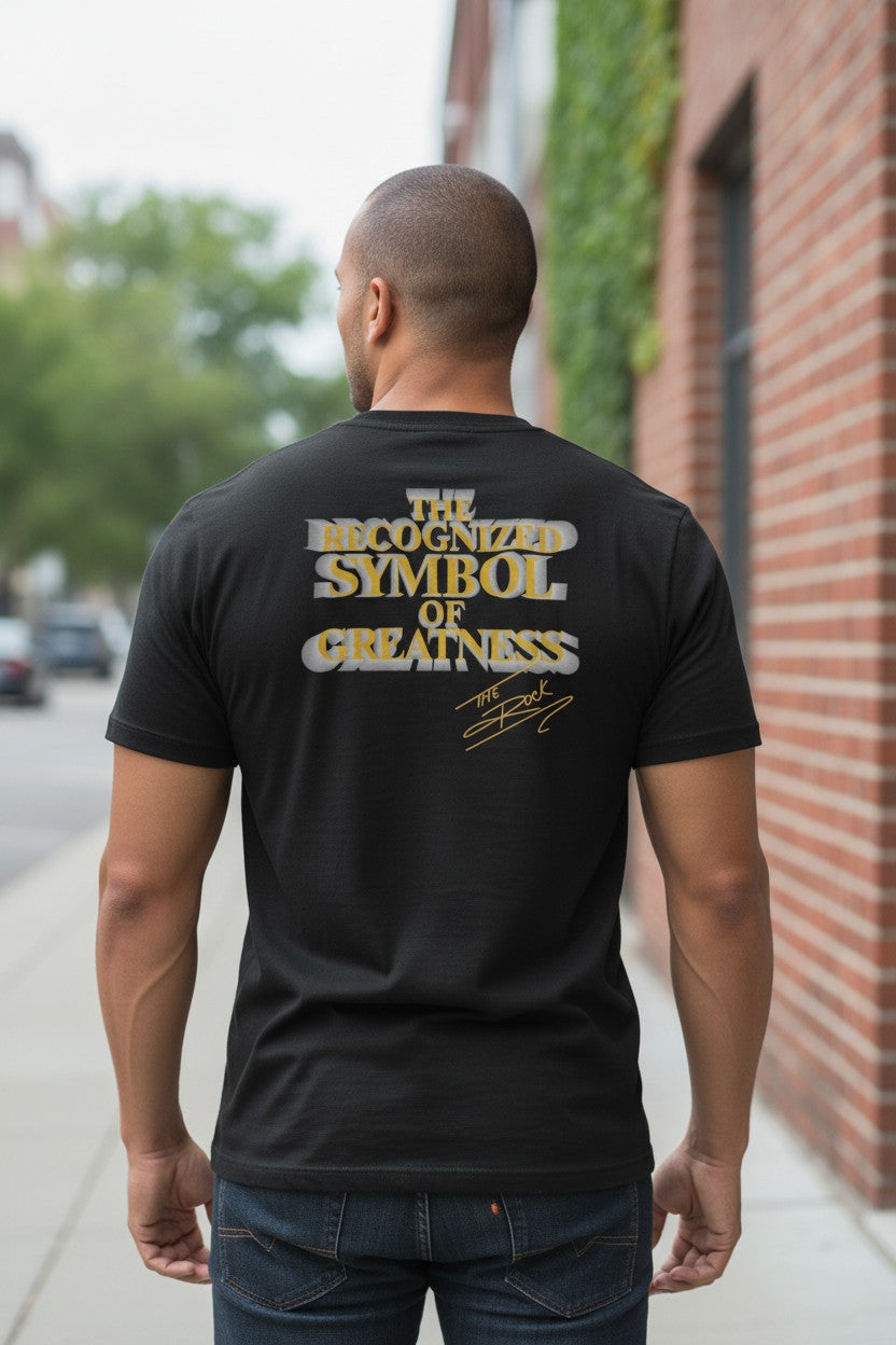 The Rock Gold Bull Symbol of Greatness T-shirt
