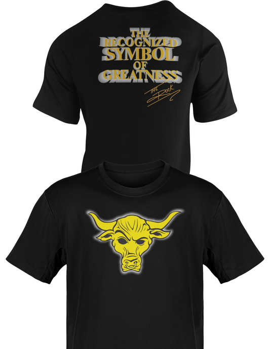 The Rock Gold Bull Symbol of Greatness T-shirt