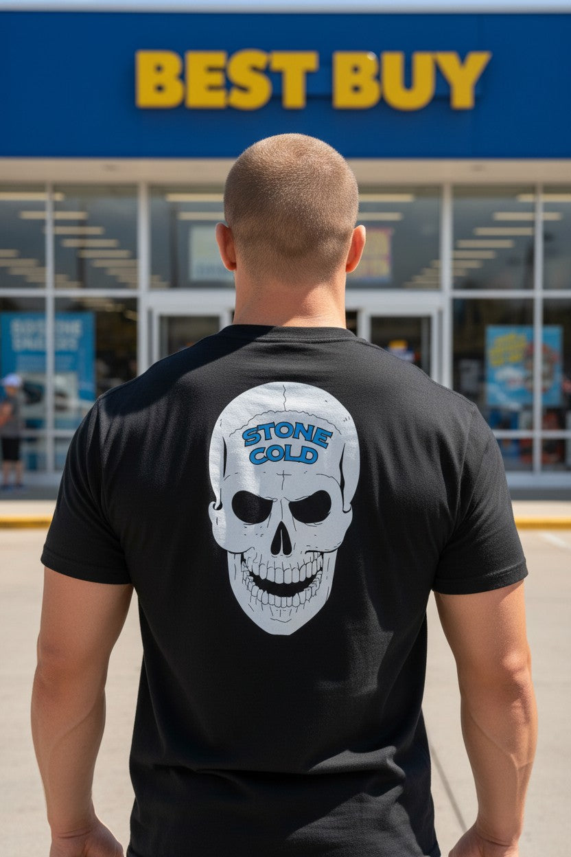 Stone Cold Steve Austin 3:16 White Skull T-shirt