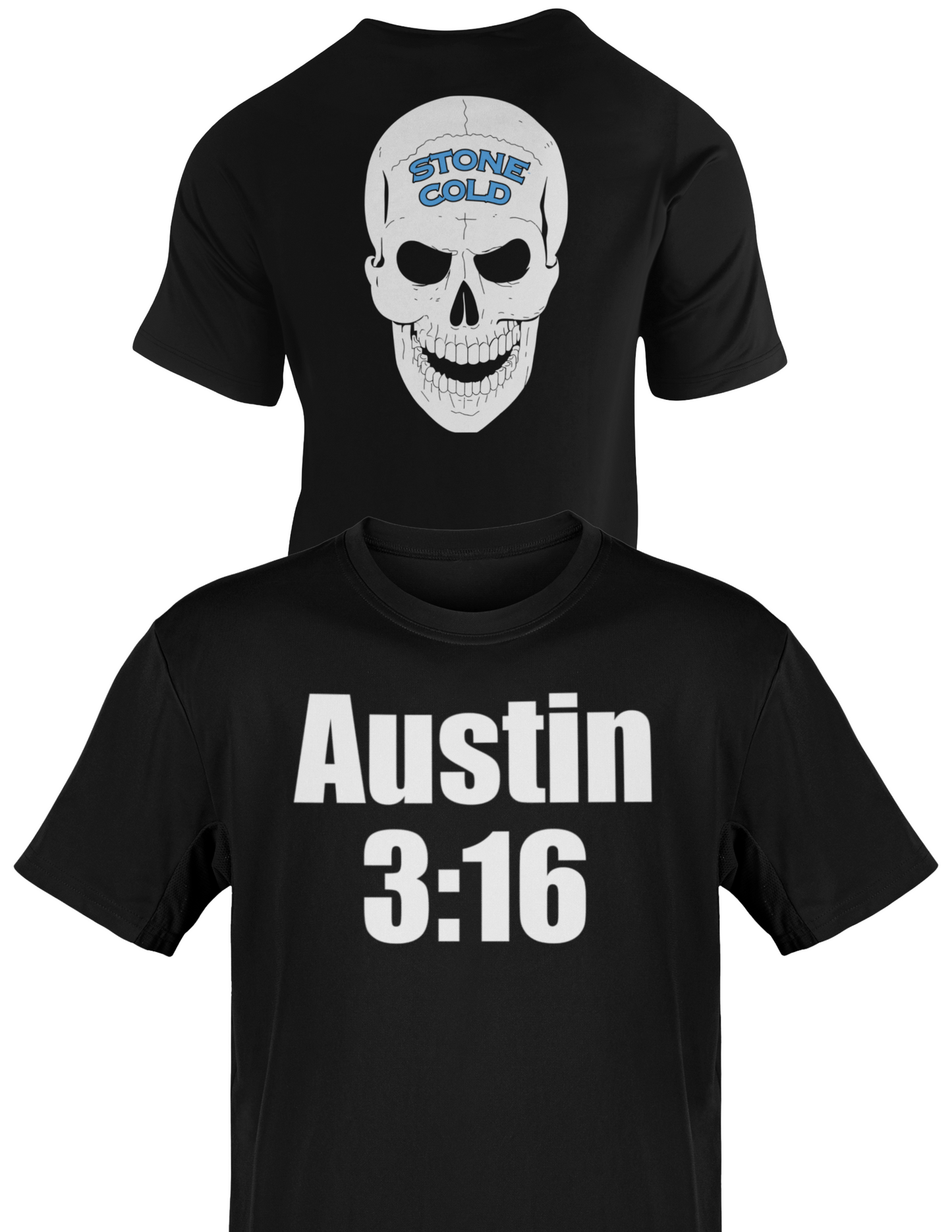 Stone Cold Steve Austin 3:16 White Skull T-shirt