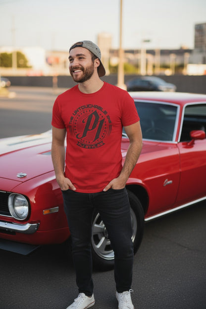 AJ Styles Untouchable Mens Red T-shirt