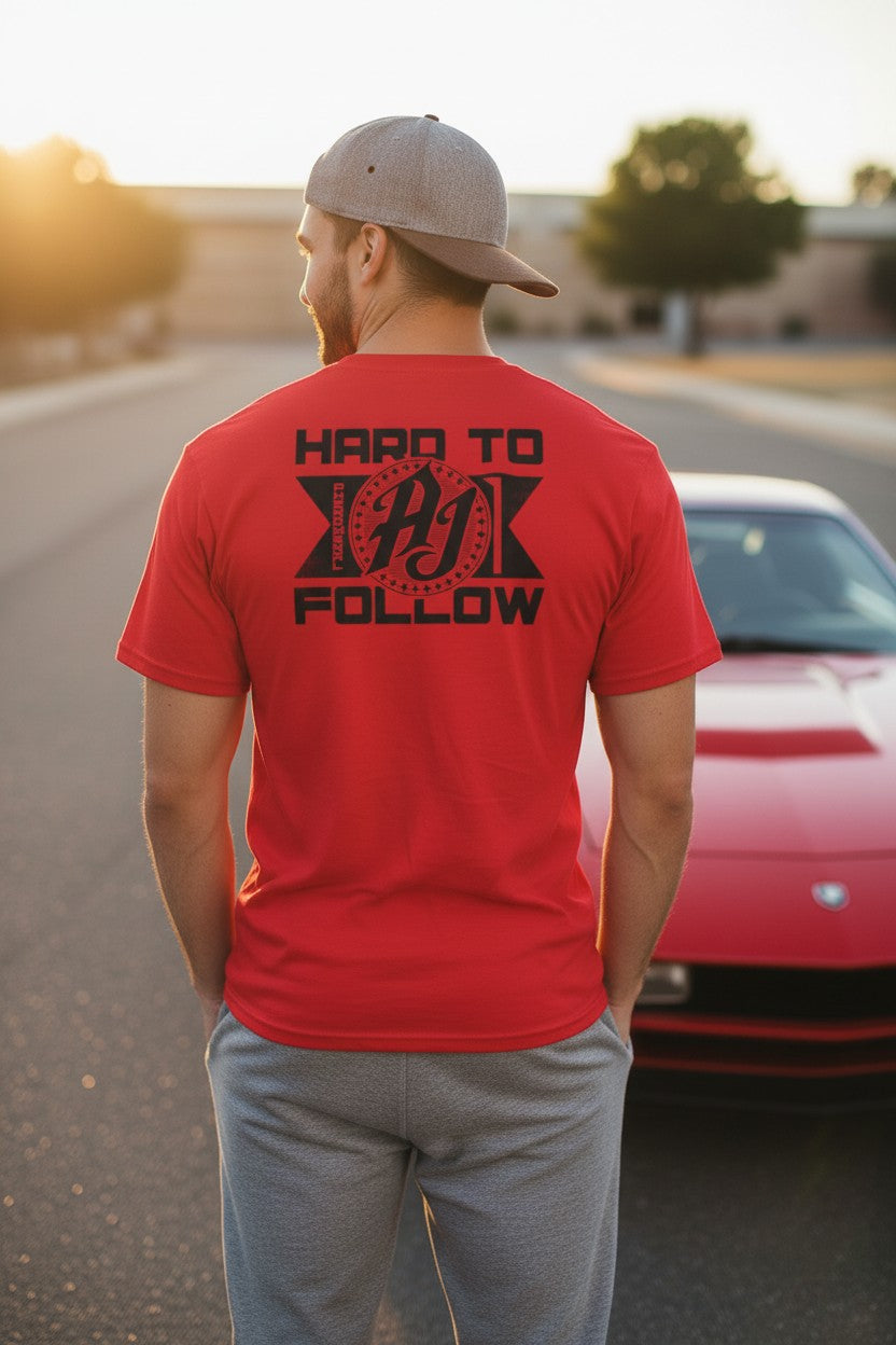 AJ Styles Untouchable Mens Red T-shirt