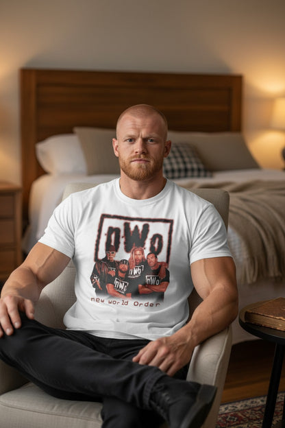 nWo New World Order Hogan Hall Nash Xpac T-shirt