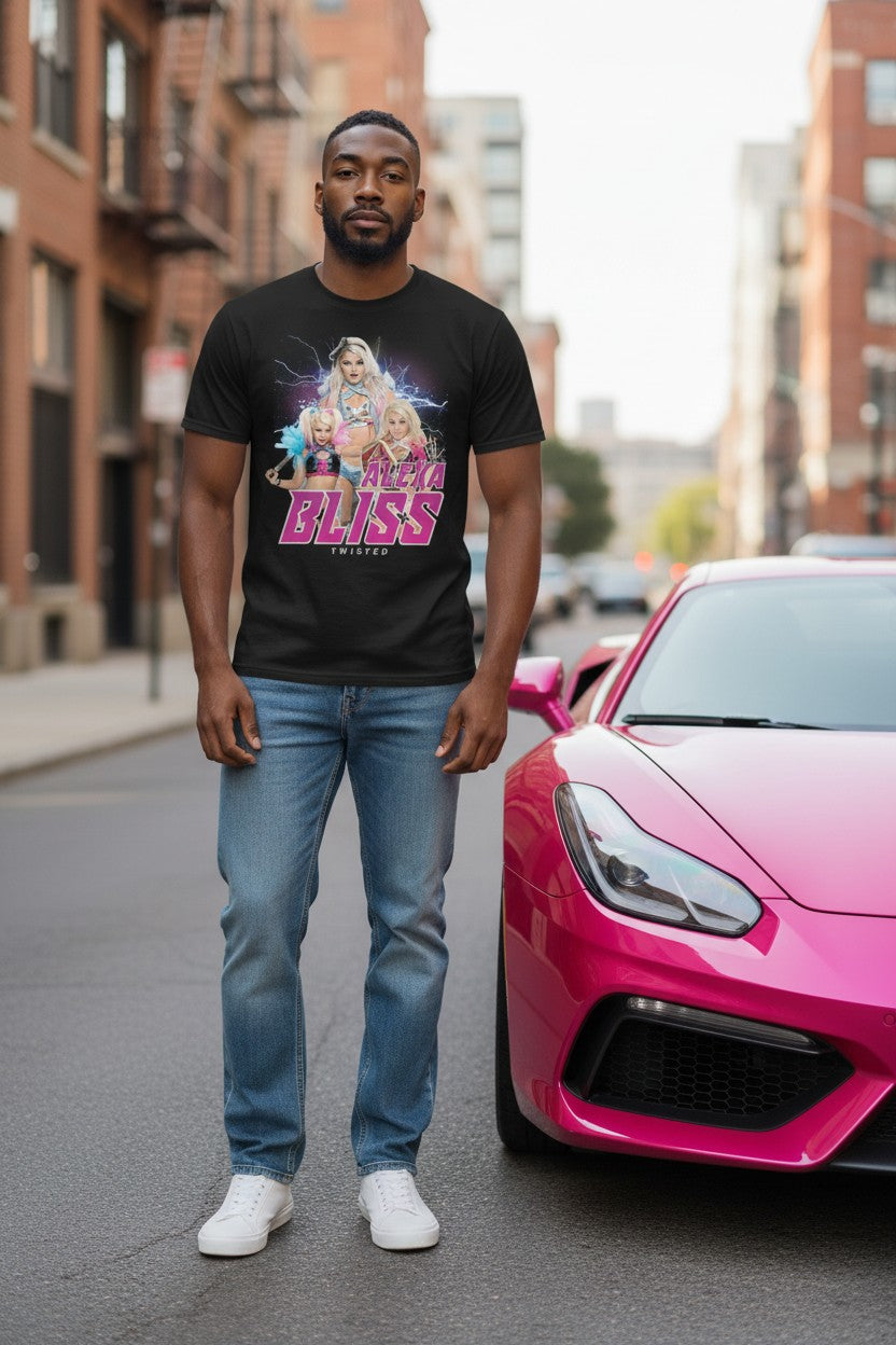 Alexa Bliss Twisted Triple Pose T-shirt