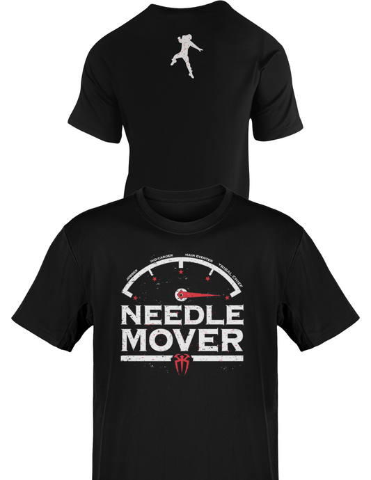 Roman Reigns Needle Mover Black T-shirt