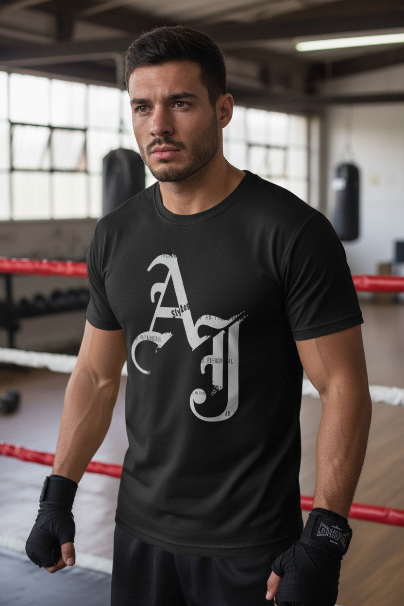 AJ Styles I Am Phenomenal Mens Black T-shirt