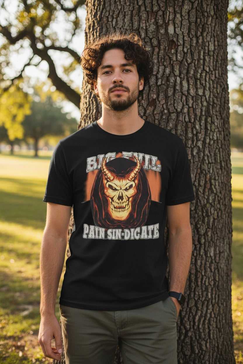 Undertaker Big Evil Pain Sindicate Let Beatings Begin T-shirt
