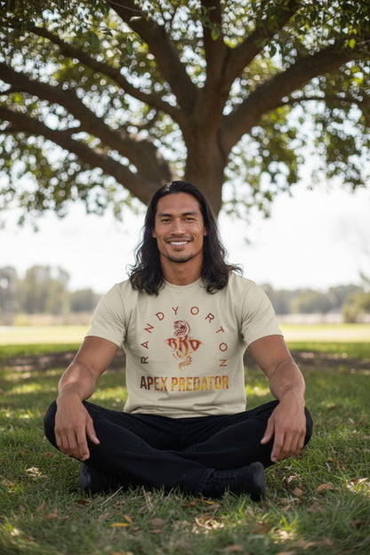 Randy Orton Apex Pedator Logo Tan T-shirt