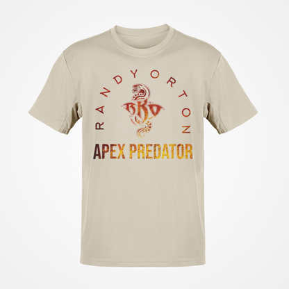 Randy Orton Apex Pedator Logo Tan T-shirt