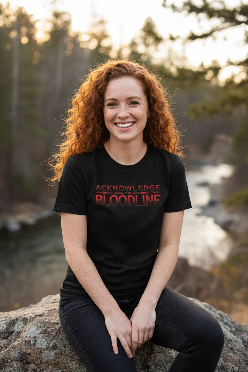 Acknowledge the Bloodline Roman Reigns Jimmy Jey Uso Black T-shirt