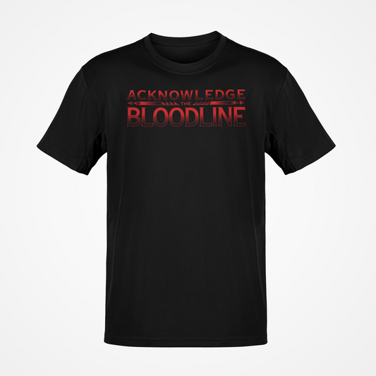 Acknowledge the Bloodline Roman Reigns Jimmy Jey Uso Black T-shirt