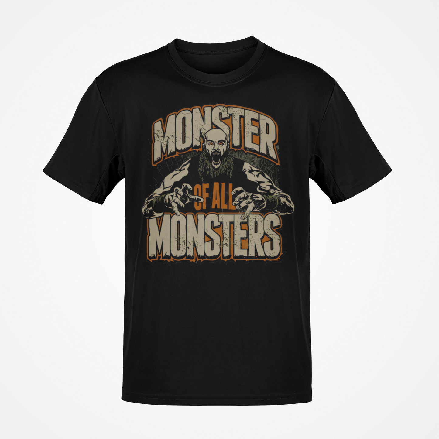 Braun Strowman Monster of All Monsters Black T-shirt