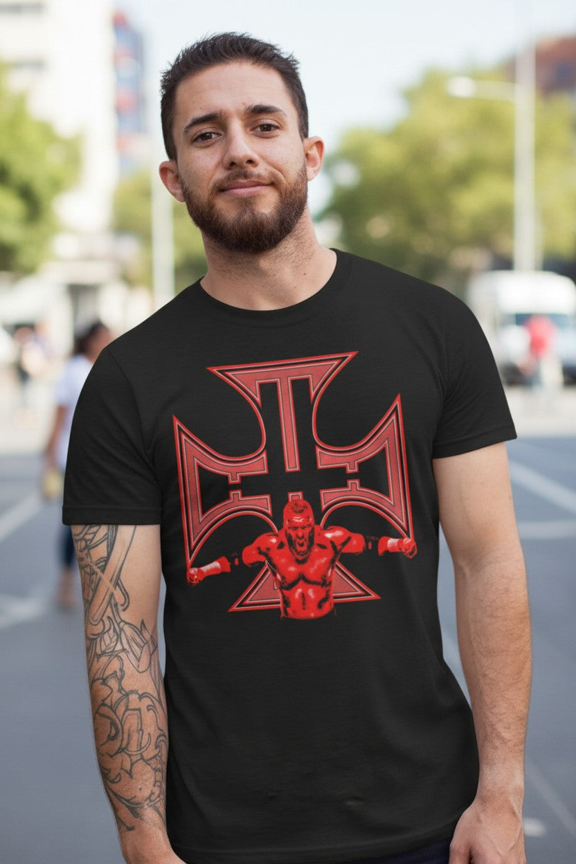 Triple H Screw The Rules Play The Game Mens Black T-shirt