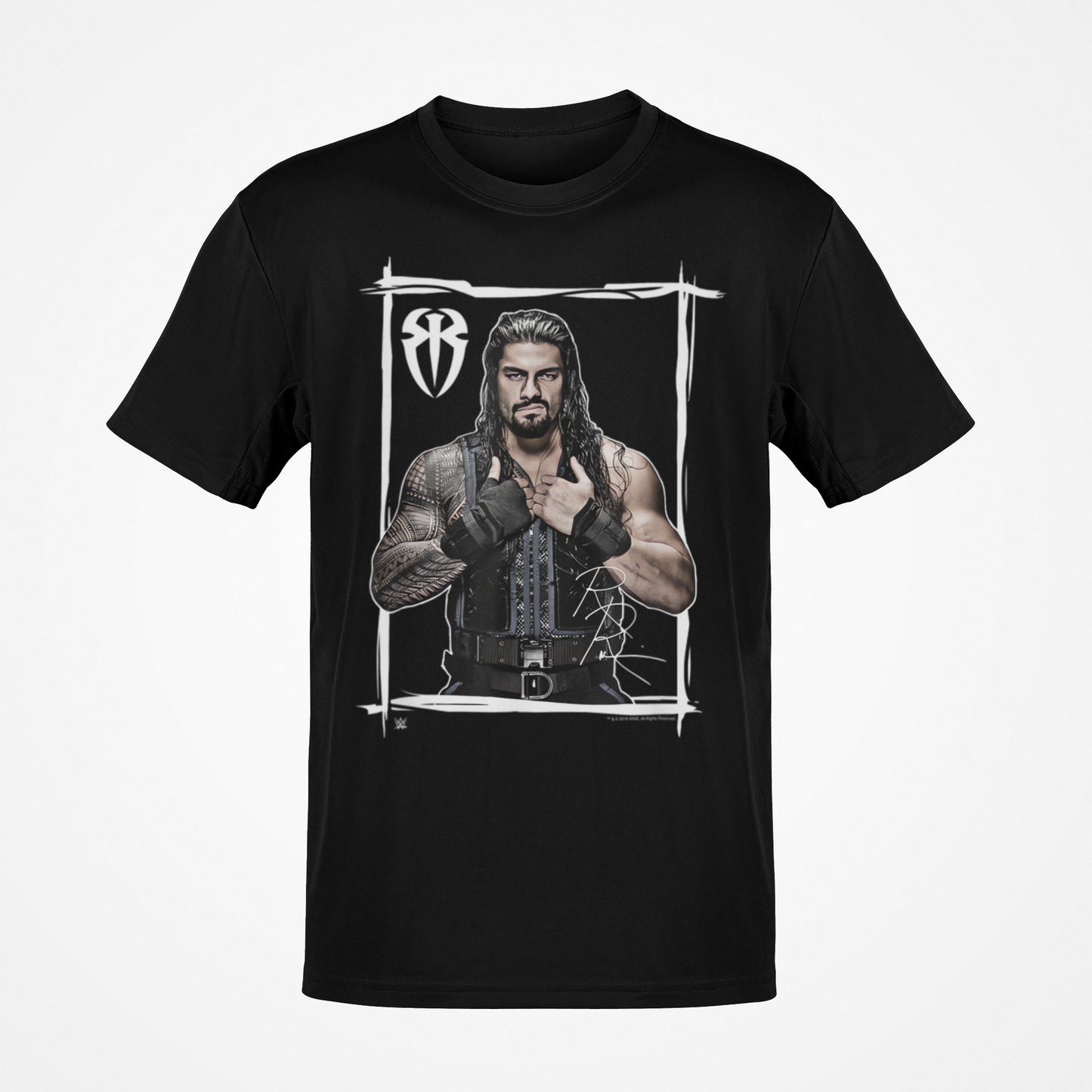 Roman Reigns Shield Vest Pose T-shirt
