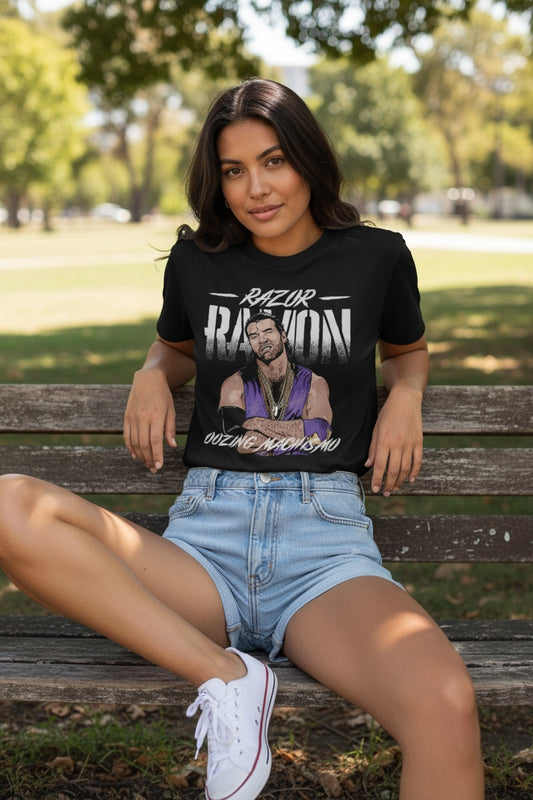 Razor Ramon Oozing Machismo Pose T-shirt