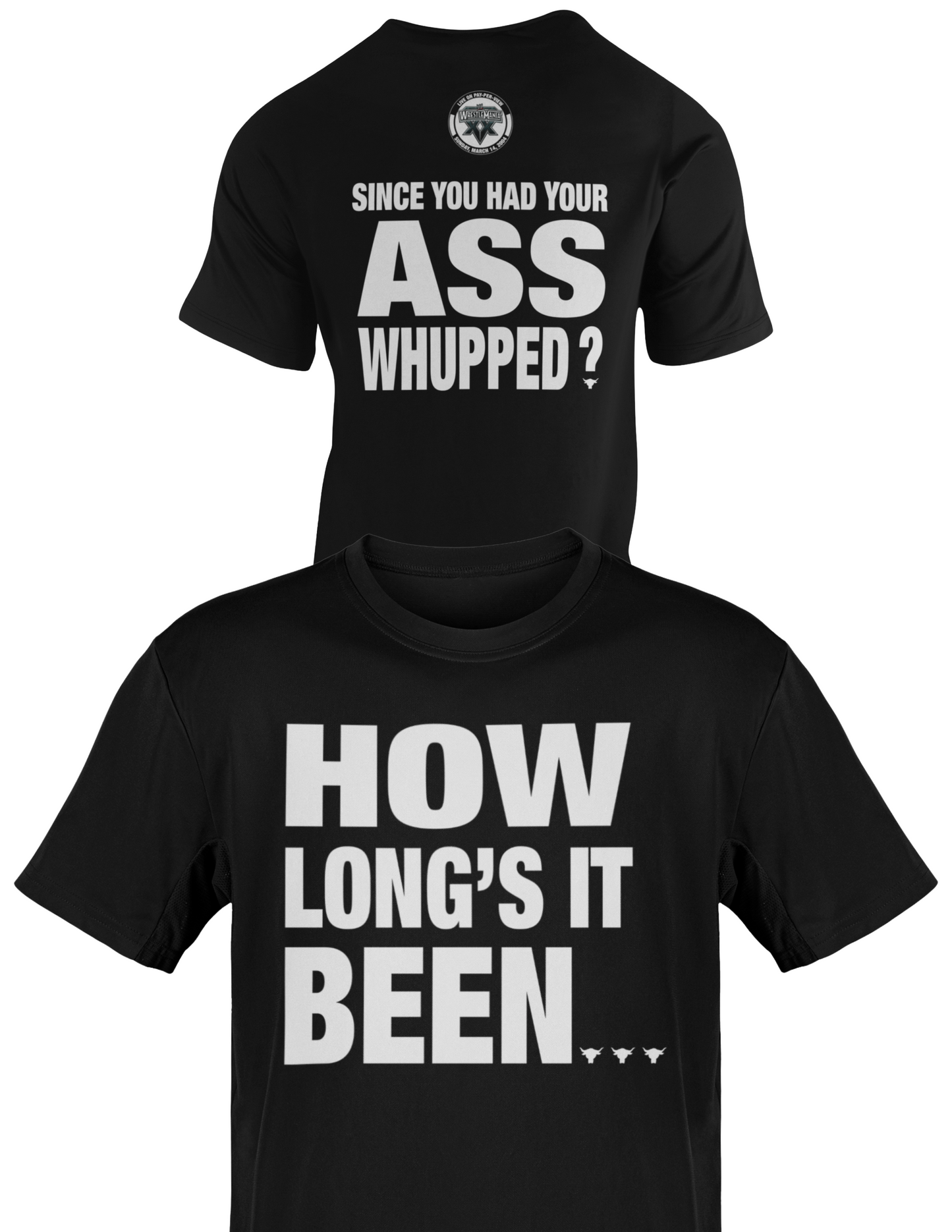 The Rock Wrestlemania 20 Whupped T-shirt