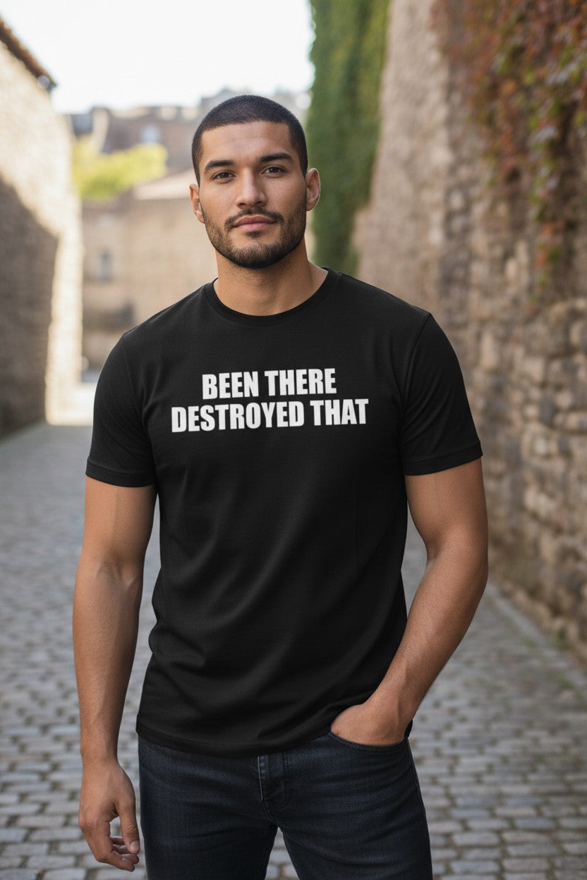 Stone Cold Steve Austin Been There Destroyed That T-shirt