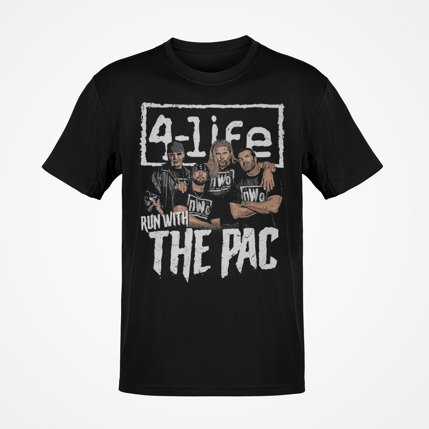 nWo Run With The Pac Black T-shirt