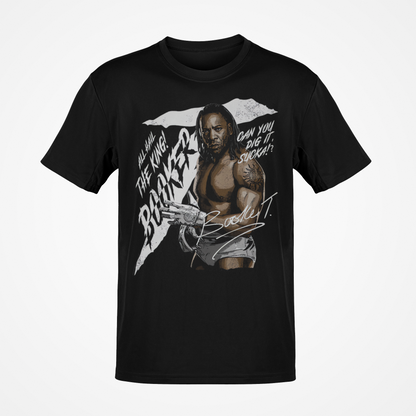 Booker T All Hail The King Black T-shirt
