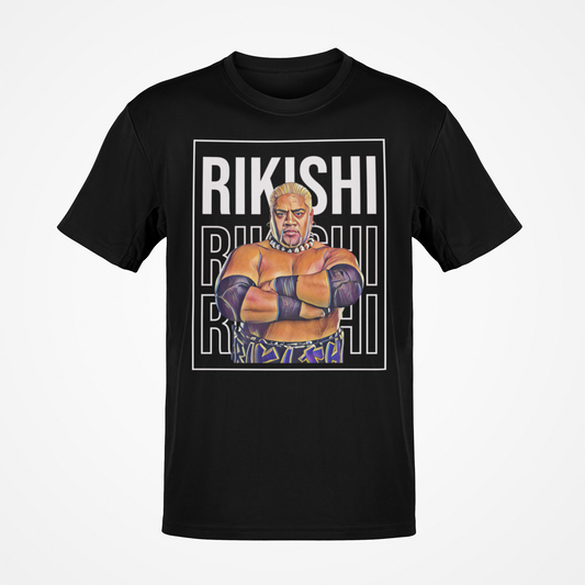 Rikishi Pose Staredown Black T-shirt