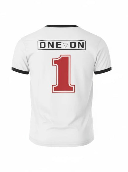 The Rock One On 1 White Ringer T-shirt