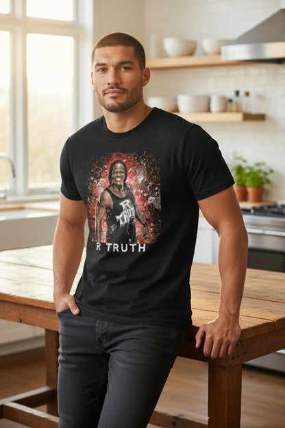 R Truth Signature Pose Black T-shirt