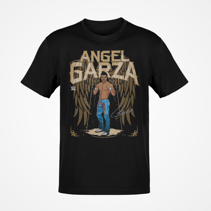 Angel Garza Wings Black T-shirt