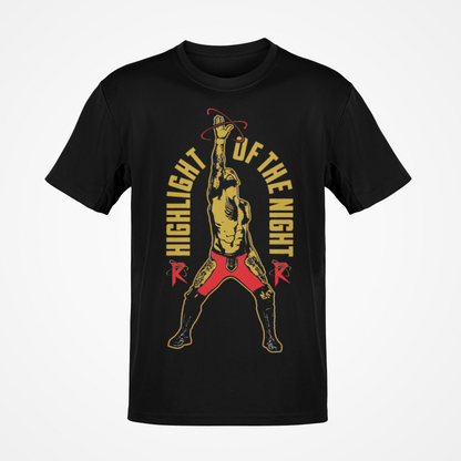 Ricochet Highlight of The Night BlackT-shirt