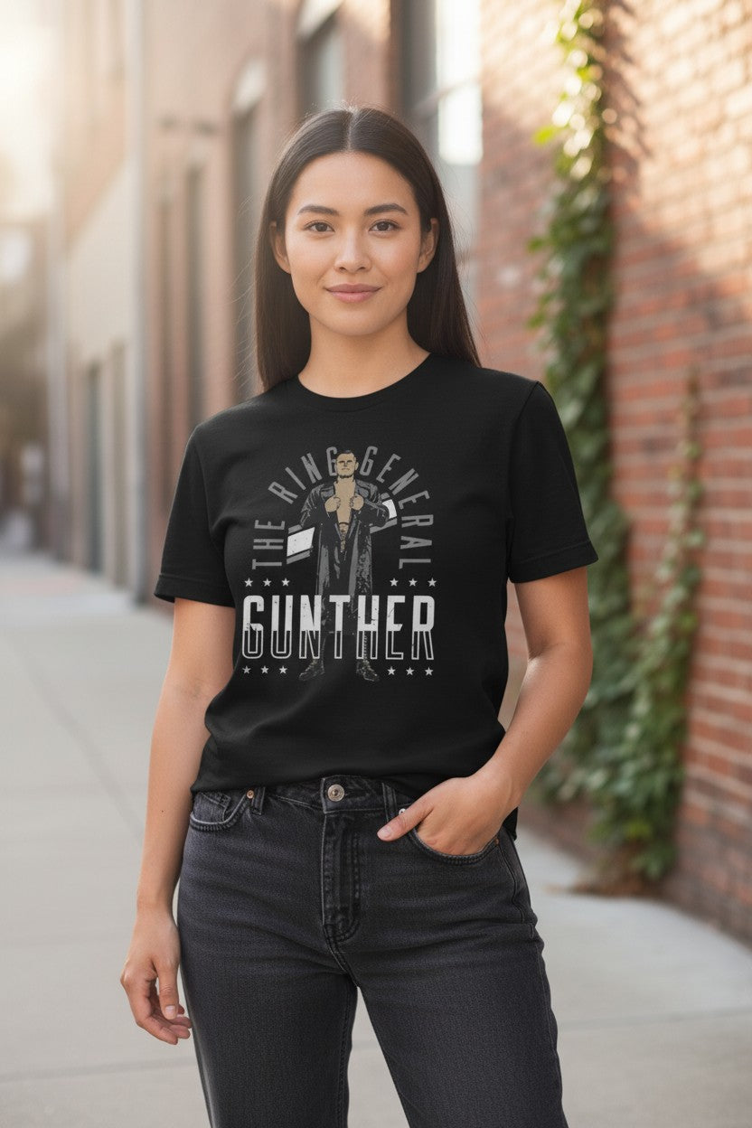 Gunther The Ring General Black T-shirt