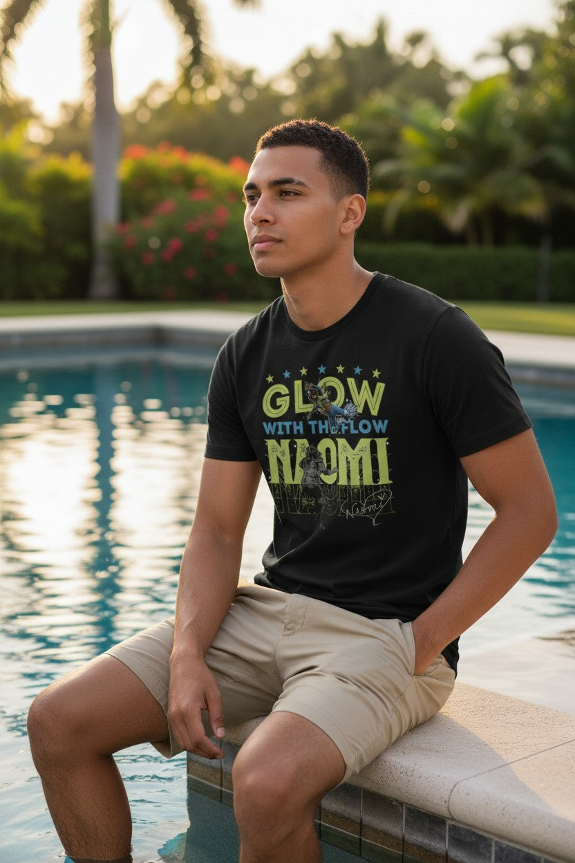 Naomi Glow With The Flow Top Rope T-shirt